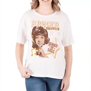 Aretha Franklin Graphic Short Sleeve Crewneck Tee